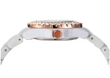 Fashion Rhinestone Luxury Brand Casual Watch Quartz 100% Genuine Ceramic Band Women's Dress Watches
