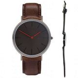 relojes classic hours two hands black dial face black color case watch man England Design reloj negro