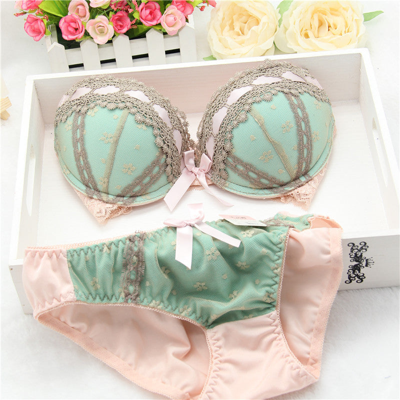Sexy lingerie,bra brief sets, three-row Lace Embroidery underwear,sexy young girl bra set,france brand bra sets