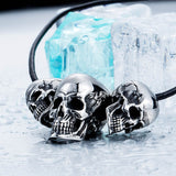steel soldier new arrival skull super biker pendant necklace stainless steel Fashion Jewelry