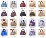 New Fashion Cartoon Lady Women Handbags lunch box bag Character Animal prints Candy color bags Polyester