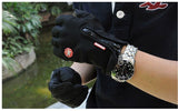 Winter sport windstopper waterproof ski gloves black -30 warm riding glove Motorcycle gloves