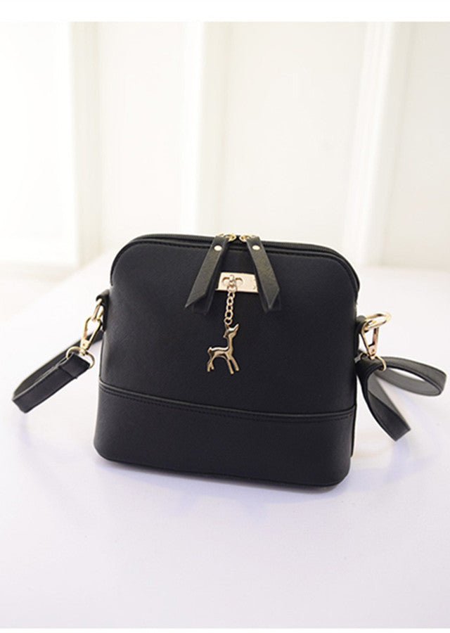 women's messenger bags fashion vintage small Shell Pu Leather handbag new summer casual bag